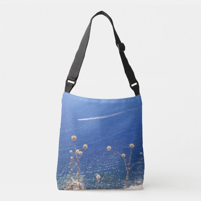 Bolso Cruzado Mar Azul griego (Anverso)