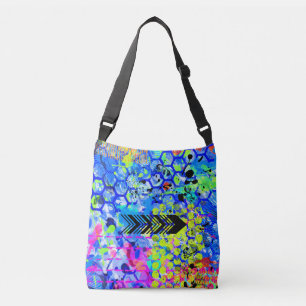 Bolso Cruzado Mar de Graffiti