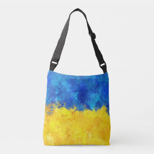 Bolso Cruzado Marca de arte acuático de Ucrania