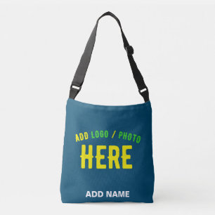 BOLSO CRUZADO MARCA VERIFICADA AZUL AZUL DE ESTILO PERSONALIZADO