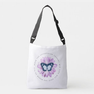 Bolso Cruzado Mariposa cúrcuta en cita Inspiradora de margarita