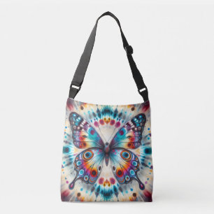 Bolso Cruzado mariposa de teñido con nudo