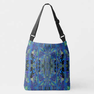 BOLSO CRUZADO MARIPOSA FUERA DE VERDE Y AZUL