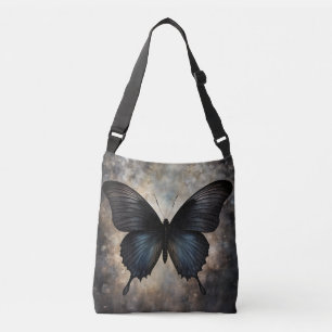 Bolso Cruzado Mariposa gótica negra