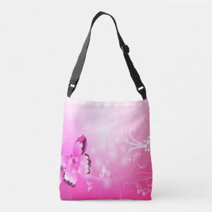 Bolso Cruzado Mariposa magenta