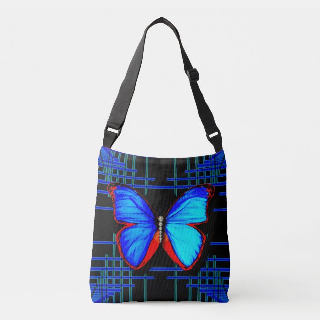 Bolso Cruzado Mariposa Perla  (Anverso)