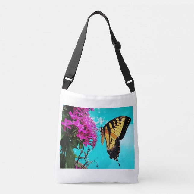 Bolso Cruzado Mariposa Trasera de Tigre Oriental #2 (Anverso)