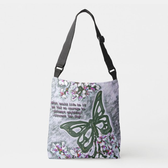 Bolso Cruzado Mariposa Van Gogh (Anverso)