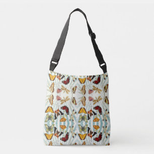 Bolso Cruzado Mariposa y libélula