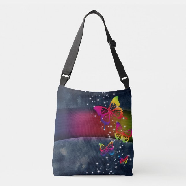 Bolso Cruzado Mariposas de los arco iris n (Anverso)