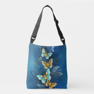Bolso Cruzado Mariposas doradas