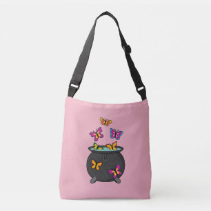 Bolso Cruzado Mariposas mágicas de un Cauldron