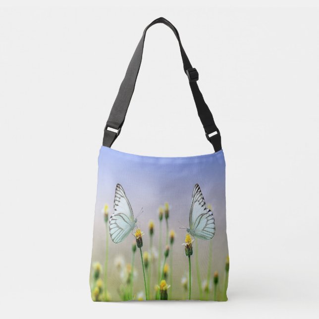 Bolso Cruzado Mariposas Mirrored Springtime (Anverso)