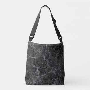 Bolso Cruzado Mármol negro