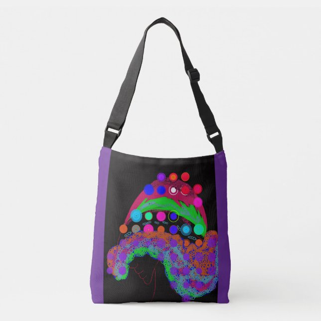 Bolso Cruzado Marvelous Miss Funny Girl (Anverso)