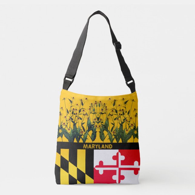 Bolso Cruzado Maryland Fun Black Eyed Susan (Anverso)