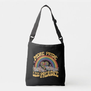 Bolso Cruzado Más Orgullo Menos Prejuicio Retro Arcoíris Orgullo