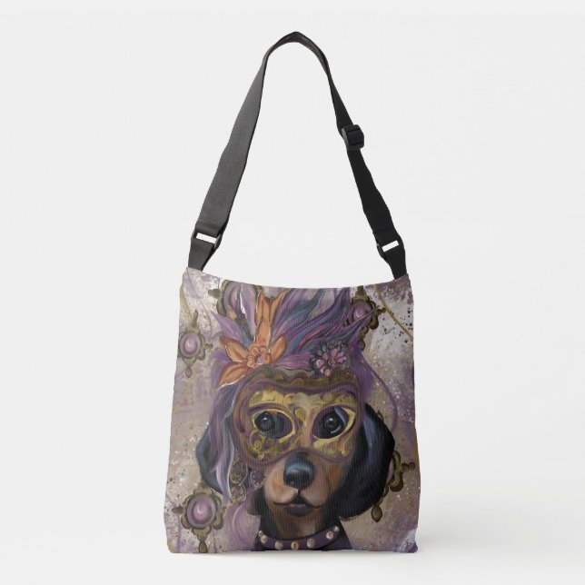 BOLSO CRUZADO MASQUERADE DOXIE ART (Anverso)