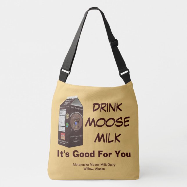 Bolso Cruzado Matanuska Moose Milk (Anverso)