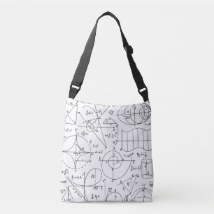 Bolso Cruzado Math Pattern Tote Bag