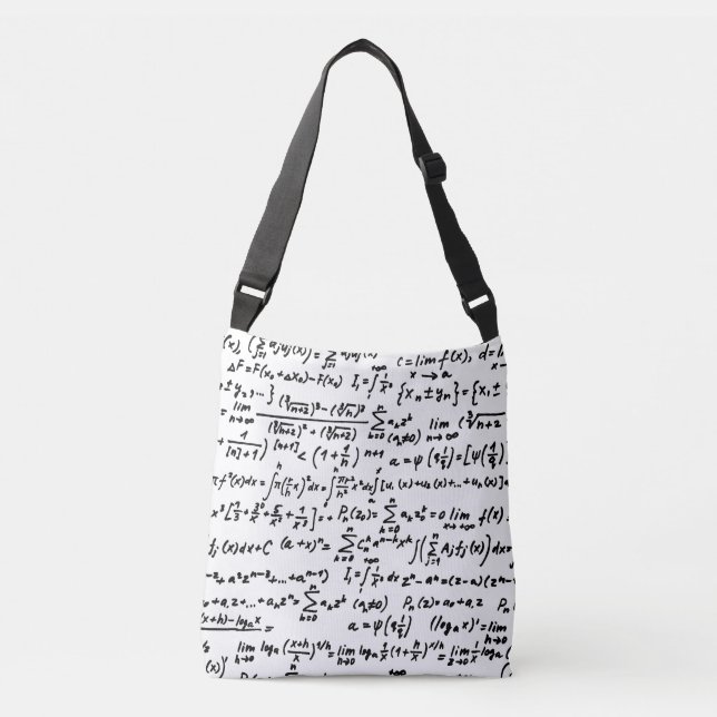 Bolso Cruzado Math Pattern Tote Bag (Anverso)