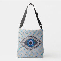 Mati - ojo malo - serie 2 - tote de cuerpo cruzado