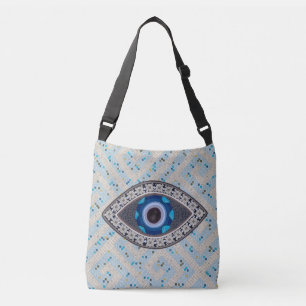 Bolso Cruzado Mati - ojo malo - serie 2 - tote de cuerpo cruzado