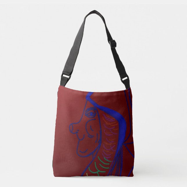 Bolso Cruzado Matriarchal Queen of the Gnomes  (Anverso)