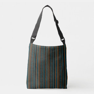 Bolso Cruzado MAZIPOODLES Patrón de punto de cinta rayada 160