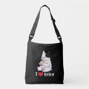 Bolso Cruzado Me encanta el regalo de Bulldog francés de Boba Bu