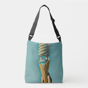 Bolso Cruzado Me encanta la pintura con helados