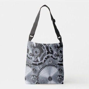 Bolso Cruzado Mecánica de piezas de tiempo