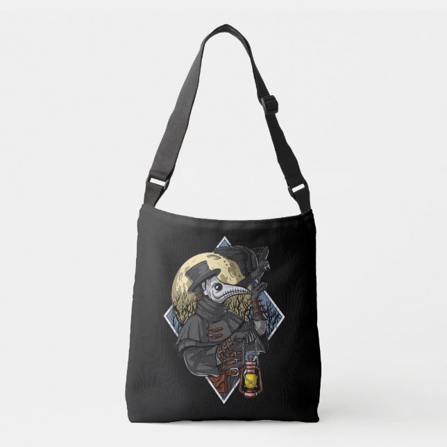 Bolso Cruzado Médica de plaga (Anverso)