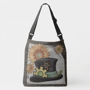 Bolso Cruzado Medios mixtos Steam Sass Steampunk