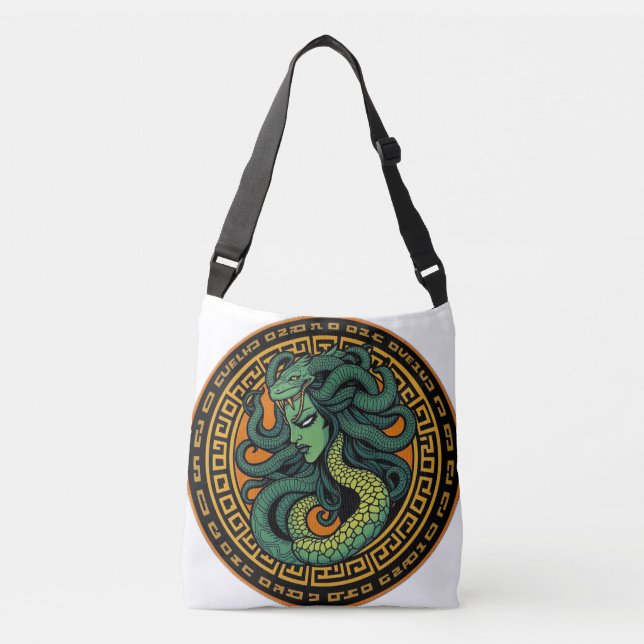 Bolso Cruzado „Medusa – Blick der Macht“ (Anverso)