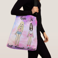 Mejor Amigos Personalizado de Brunette y Blonde pa