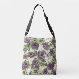 Bolso Cruzado Mellow Garden Purple Poppies Bag