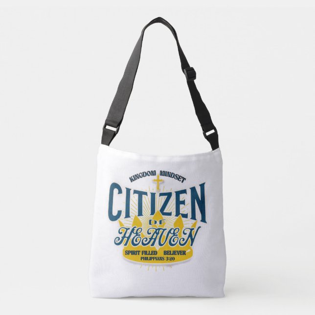 Bolso Cruzado Mentalidad del Reino (Anverso)