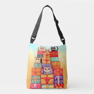 Bolso Cruzado Meow Gift Birthday Tower