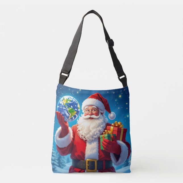 Bolso Cruzado „Merry Christmas“1 (Anverso)