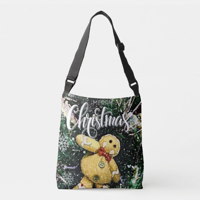 Bolso Cruzado Merry Christmas Crossbody Bag (Anverso)