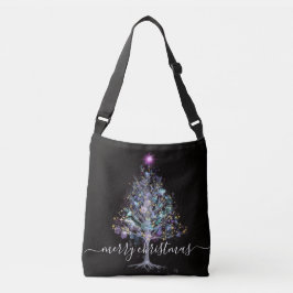 Bolso Cruzado Merry Christmas mellizque árbol de invierno