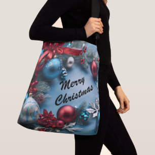 Bolso Cruzado Merry Christmas Personalizado Personaliza el texto