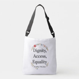 Bolso Cruzado Mes del Orgullo de la Discapacidad Julio