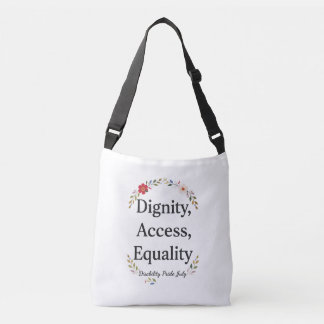 Bolso Cruzado Mes del Orgullo de la Discapacidad Julio