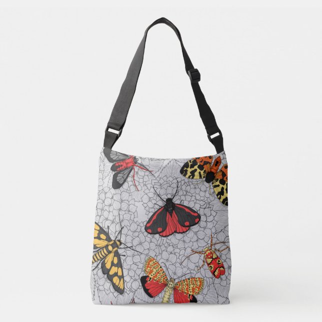Bolso Cruzado Metas de hidrangea (Anverso)