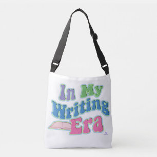 Bolso Cruzado Mi lema de autor divertido de la era de la escritu
