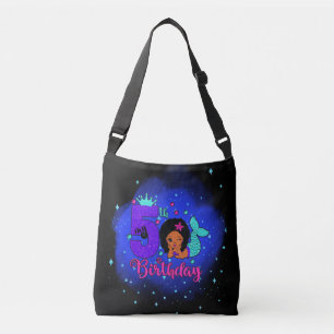 Bolso Cruzado Mi sirena de cumpleaños número 5