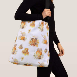 Bolso Cruzado miel dulce acuática