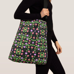 Bolso Cruzado Mini impresión floral